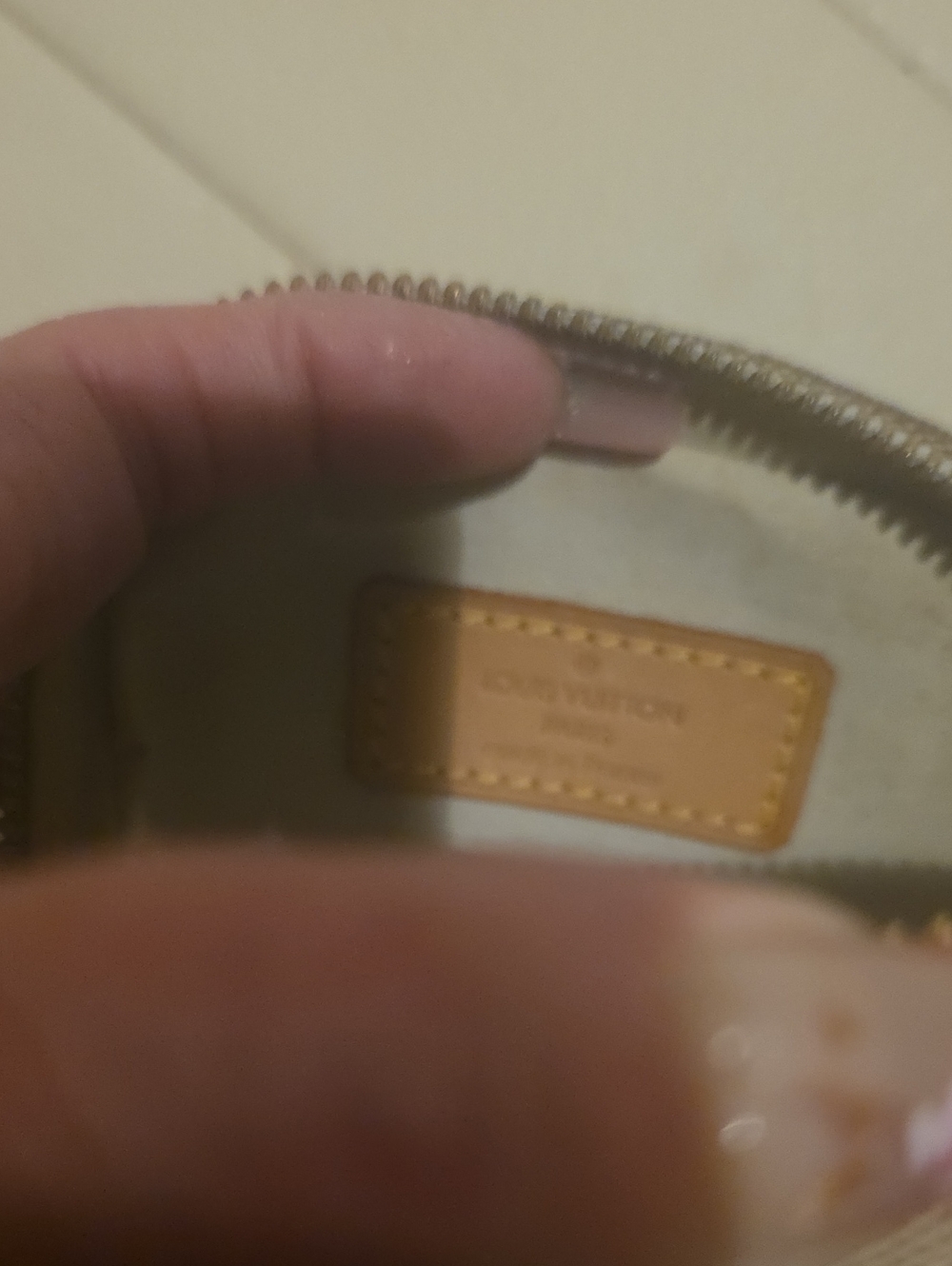 Louis Vuitton Mini Monogram Crossbody in Brown and Cream - Picture 9 of 14